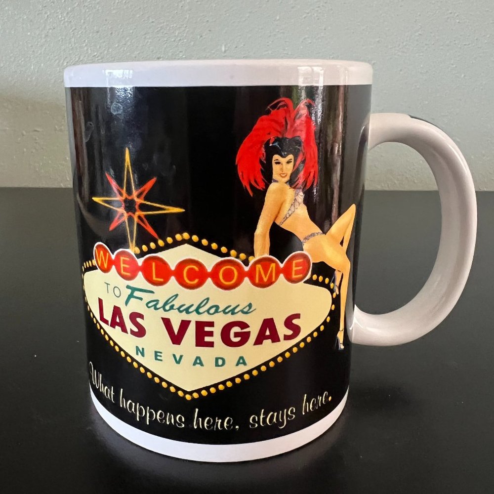 Welcome to Fabulous Las Vegas, Nevada ~ Vintage Souvenir Mug ~ Casinos